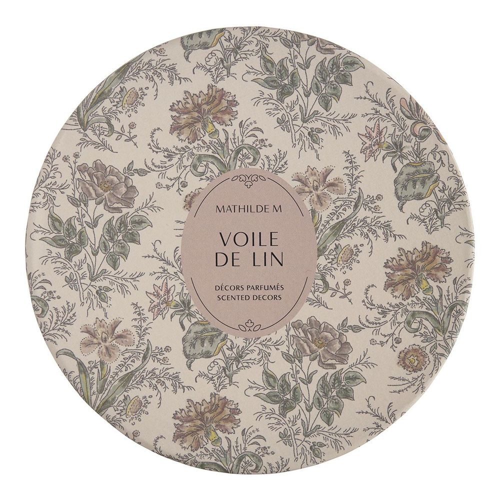Scents - Box of 5 scented decorations - Voile de Lin - MATHILDE M.