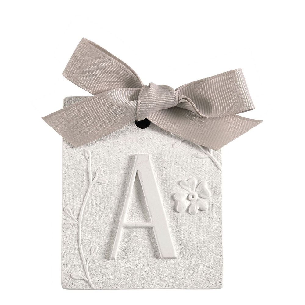 Scents - Scented decoration letter A - Linen Voile - MATHILDE M.