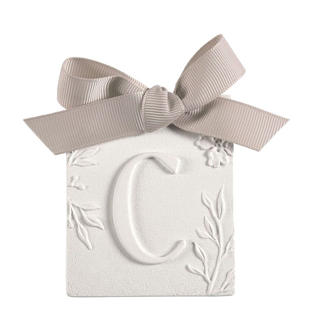 Scents - Scented decoration letter C - Linen Voile - MATHILDE M.