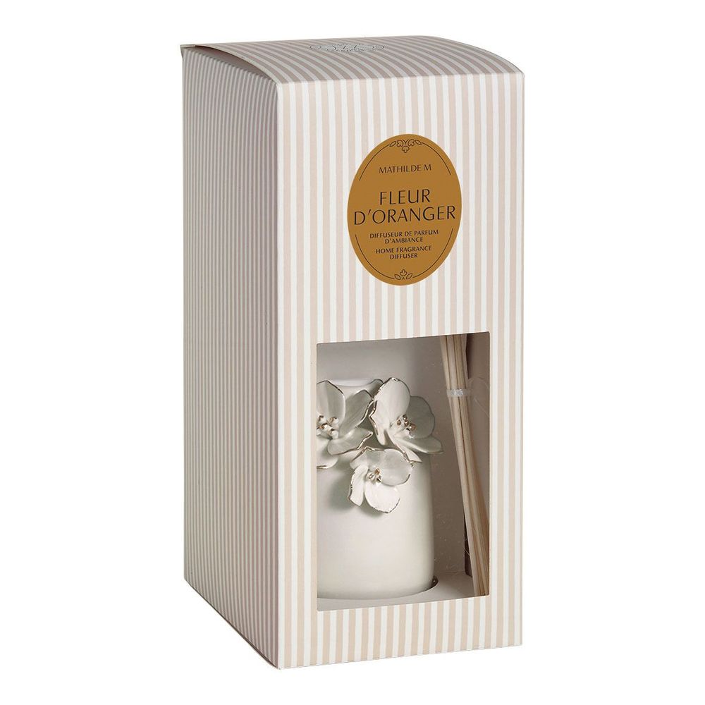 Scent diffusers - Amour de Fleurs room fragrance diffuser 200 ml - Orange Blossom - MATHILDE M.
