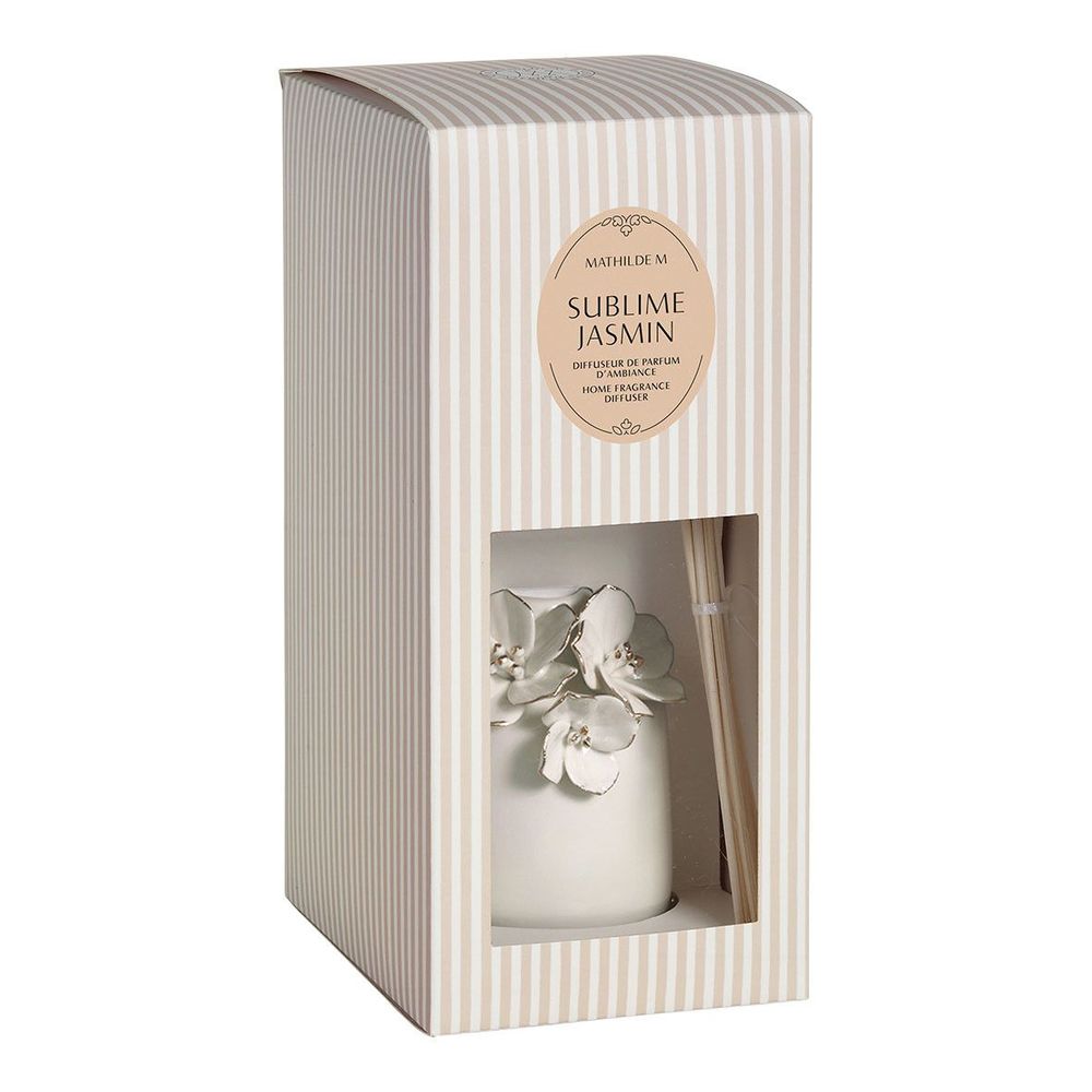 Scent diffusers - Amour de Fleurs room fragrance diffuser 200 ml - Sublime Jasmin - MATHILDE M.