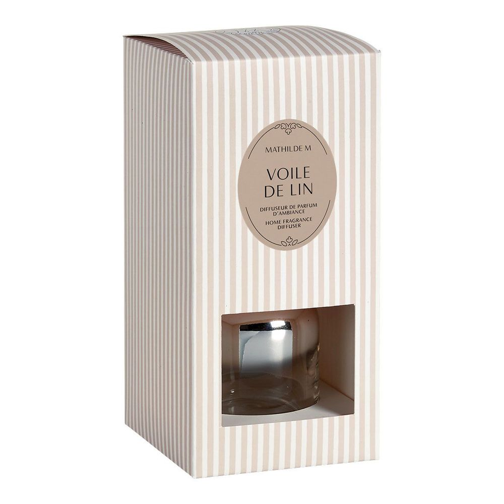 Diffuseurs de parfums - Diffuseur de parfum d'ambiance Valse florale 200 ml - Voile de Lin - MATHILDE M.