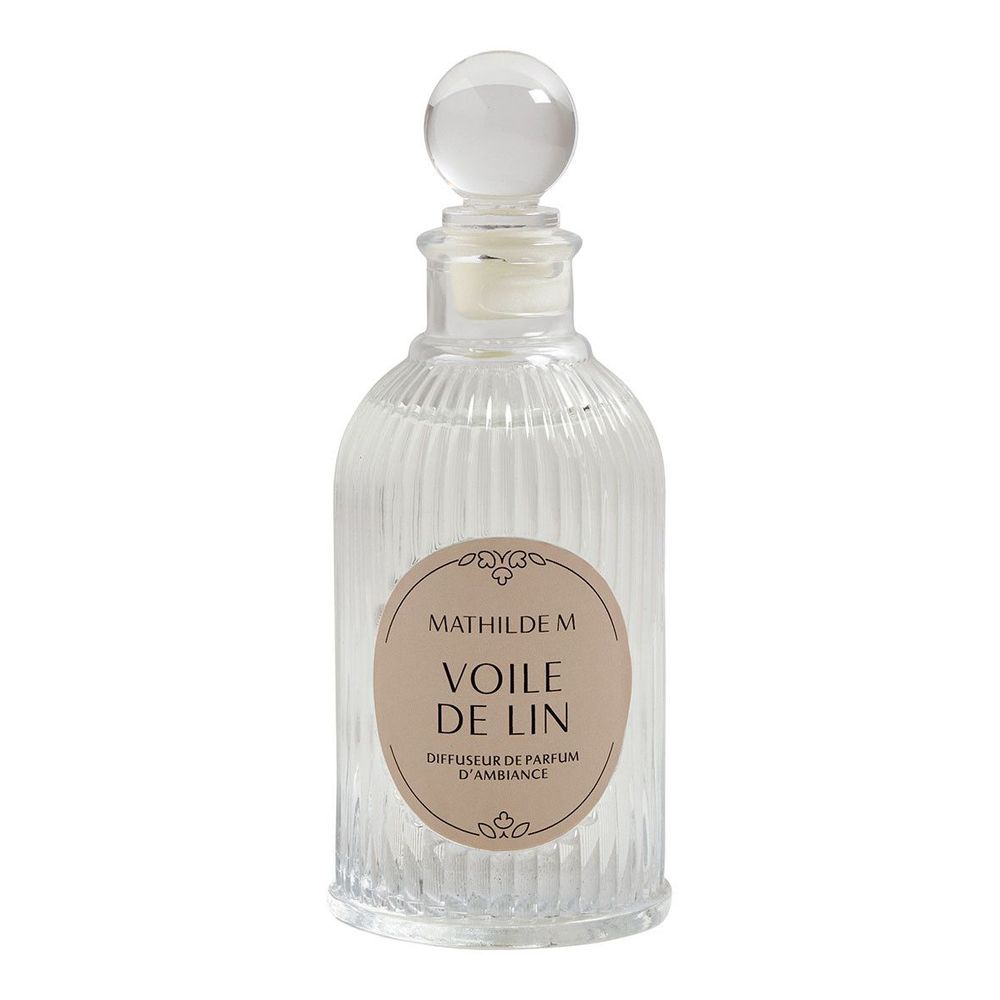 Diffuseurs de parfums - Diffuseur de parfum d'ambiance Les Intemporelles 200 ml - Voile de Lin - MATHILDE M.