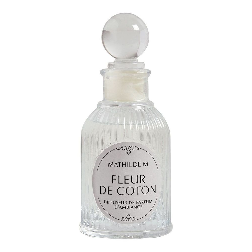 Diffuseurs de parfums - Diffuseur de parfum d'ambiance Les Intemporelles 90 ml - Fleur de Coton - MATHILDE M.