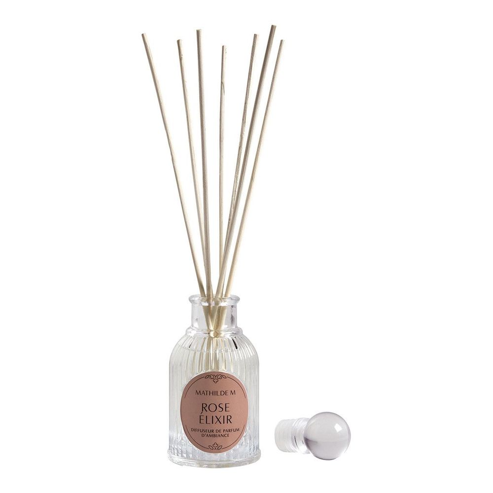 Scent diffusers - Les Intemporelles home fragrance diffuser 90 ml - Rose Élixir - MATHILDE M.