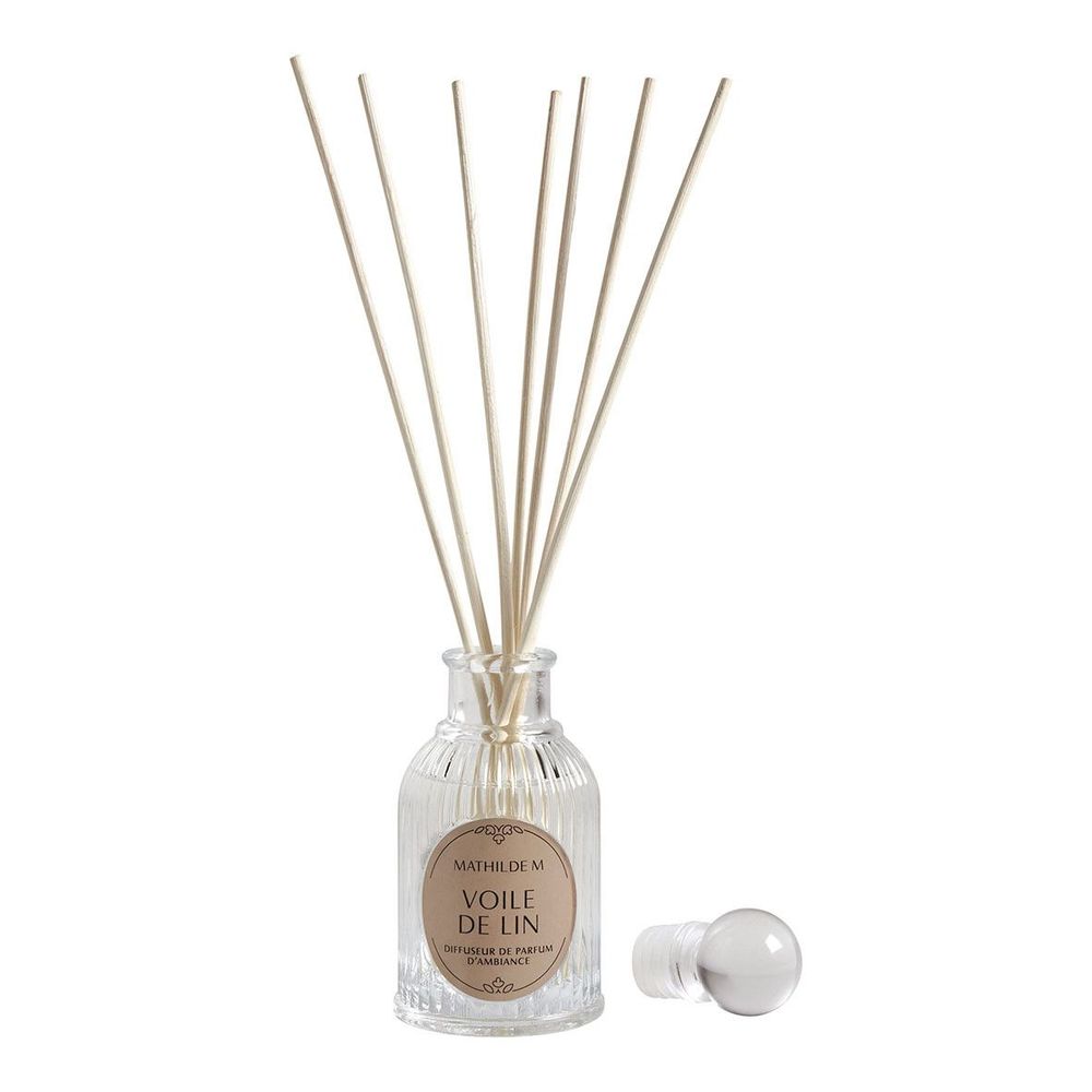 Scent diffusers - Les Intemporelles home fragrance diffuser 90 ml - Linen Voile - MATHILDE M.