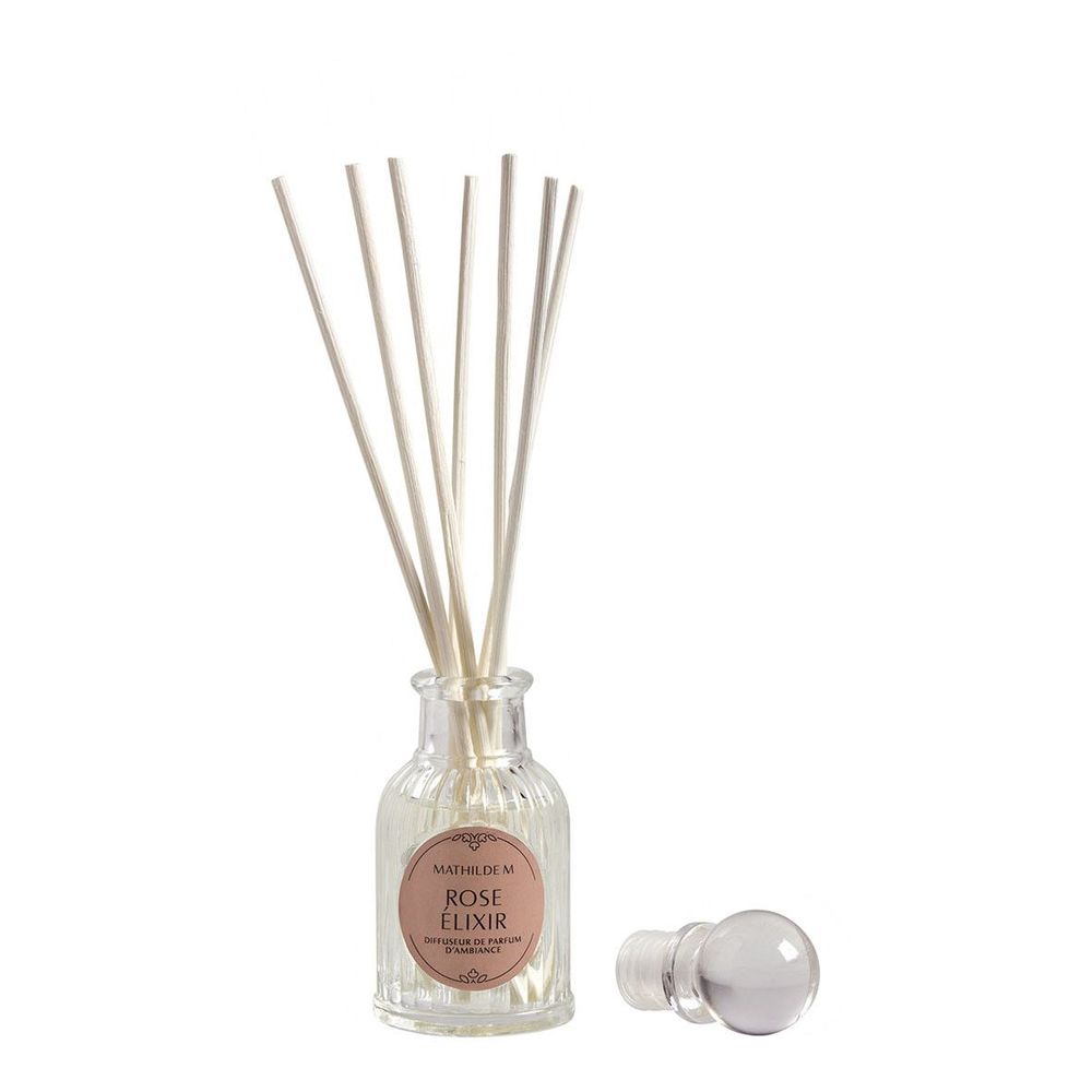 Diffuseurs de parfums - Diffuseur de parfum d'ambiance Les Intemporelles 30 ml - Rose Élixir - MATHILDE M.
