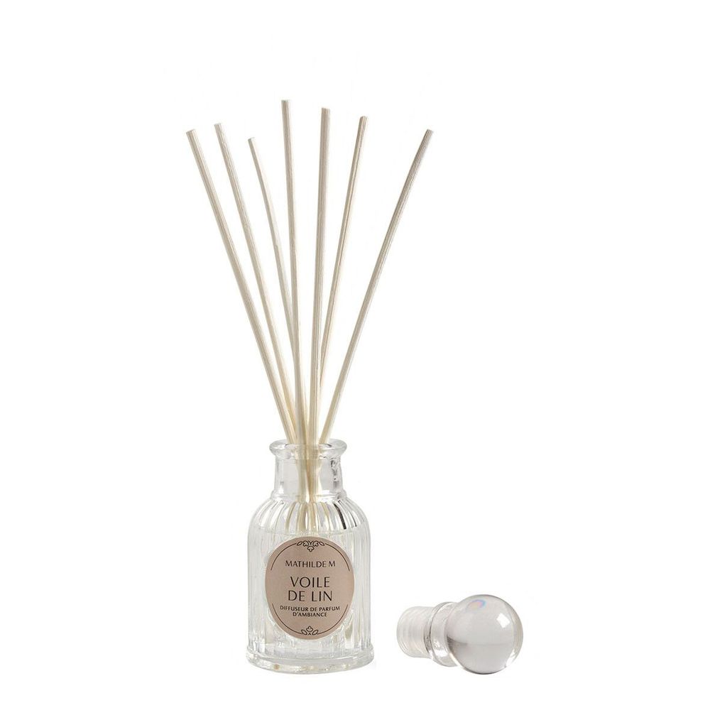 Scent diffusers - Les Intemporelles home fragrance diffuser 30 ml - Linen Voile - MATHILDE M.