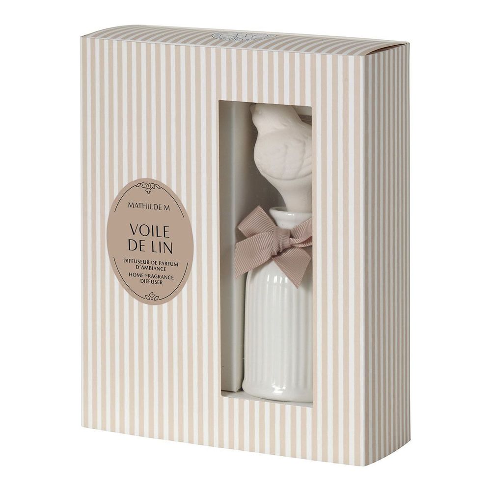 Scent diffusers - Bel Oiseau room fragrance diffuser 200 ml - Linen Voile - MATHILDE M.