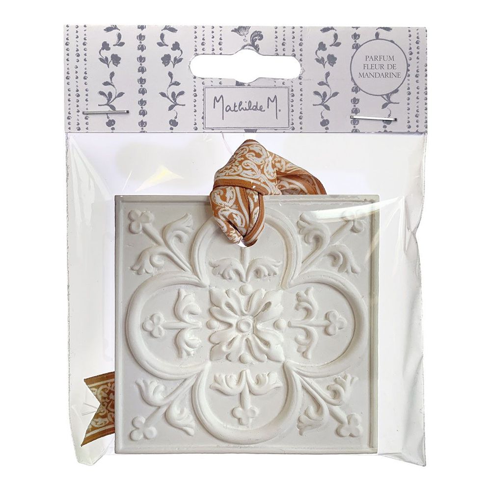 Scents - Azulejo scented decor - Large model - Mandarin Flower - MATHILDE M.