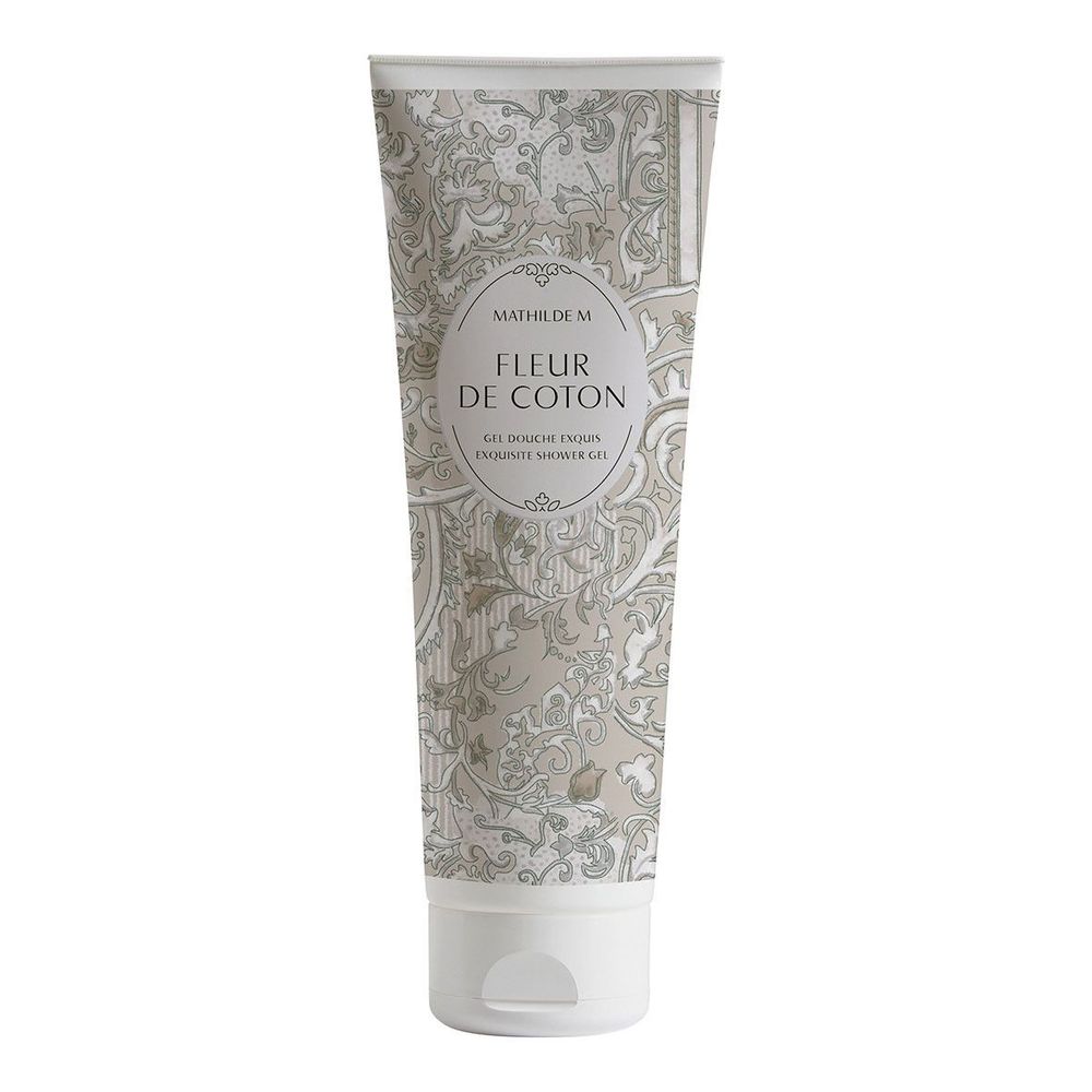 Savons - Gel douche Exquis 250 ml - Fleur de Coton - MATHILDE M.