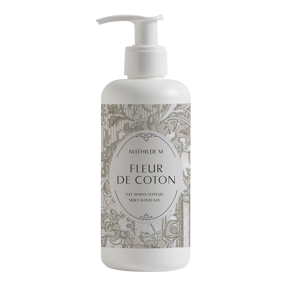 Soaps - Silky hand gel 250 ml - Cotton Flower - MATHILDE M.