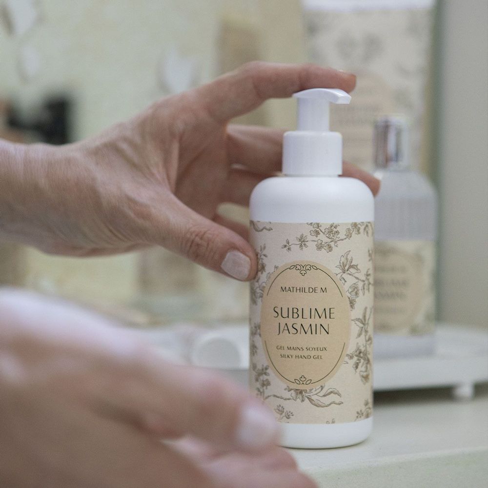 Soaps - Silky hand gel 250 ml - Sublime Jasmin - MATHILDE M.