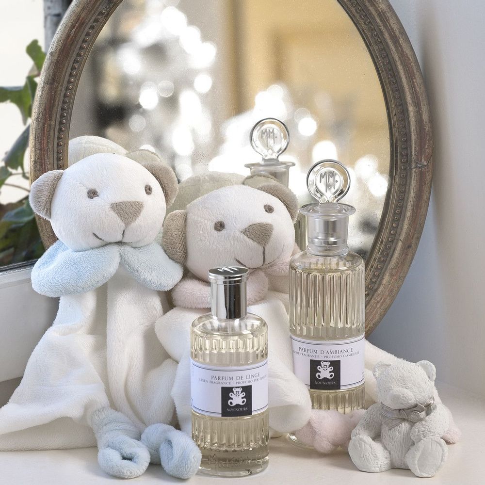 Peluches - Toudoux jouet bleu avec anneau de dentition - MATHILDE M.