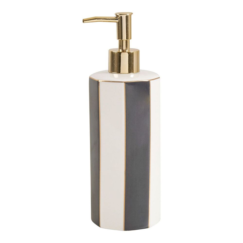 Céramique - Distributeur de savon Madame de Récamier - Gris - MATHILDE M.