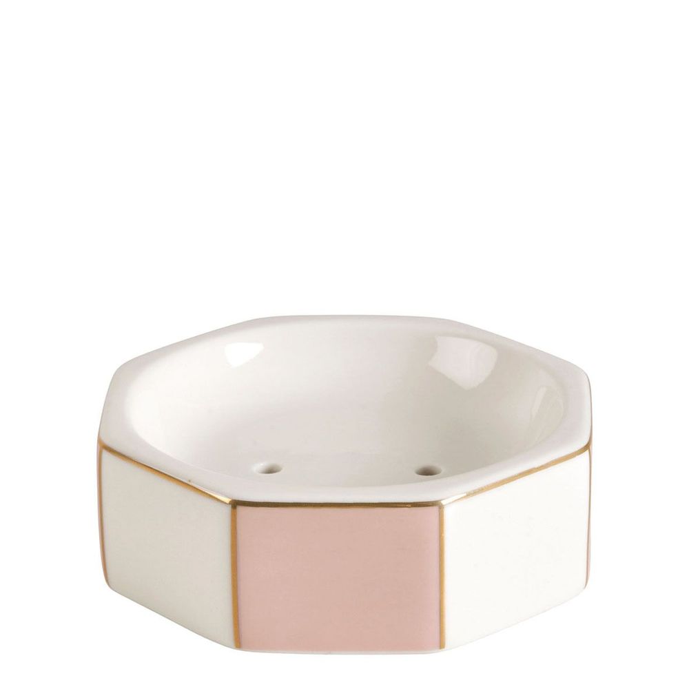 Ceramic - Madame de Récamier soap dish - Pink - MATHILDE M.