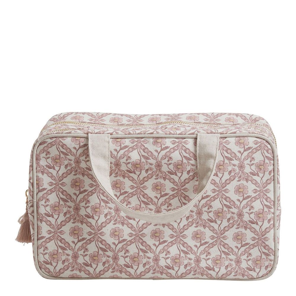 Clutches - Large double vanity Entelacs Fleuri - MATHILDE M.