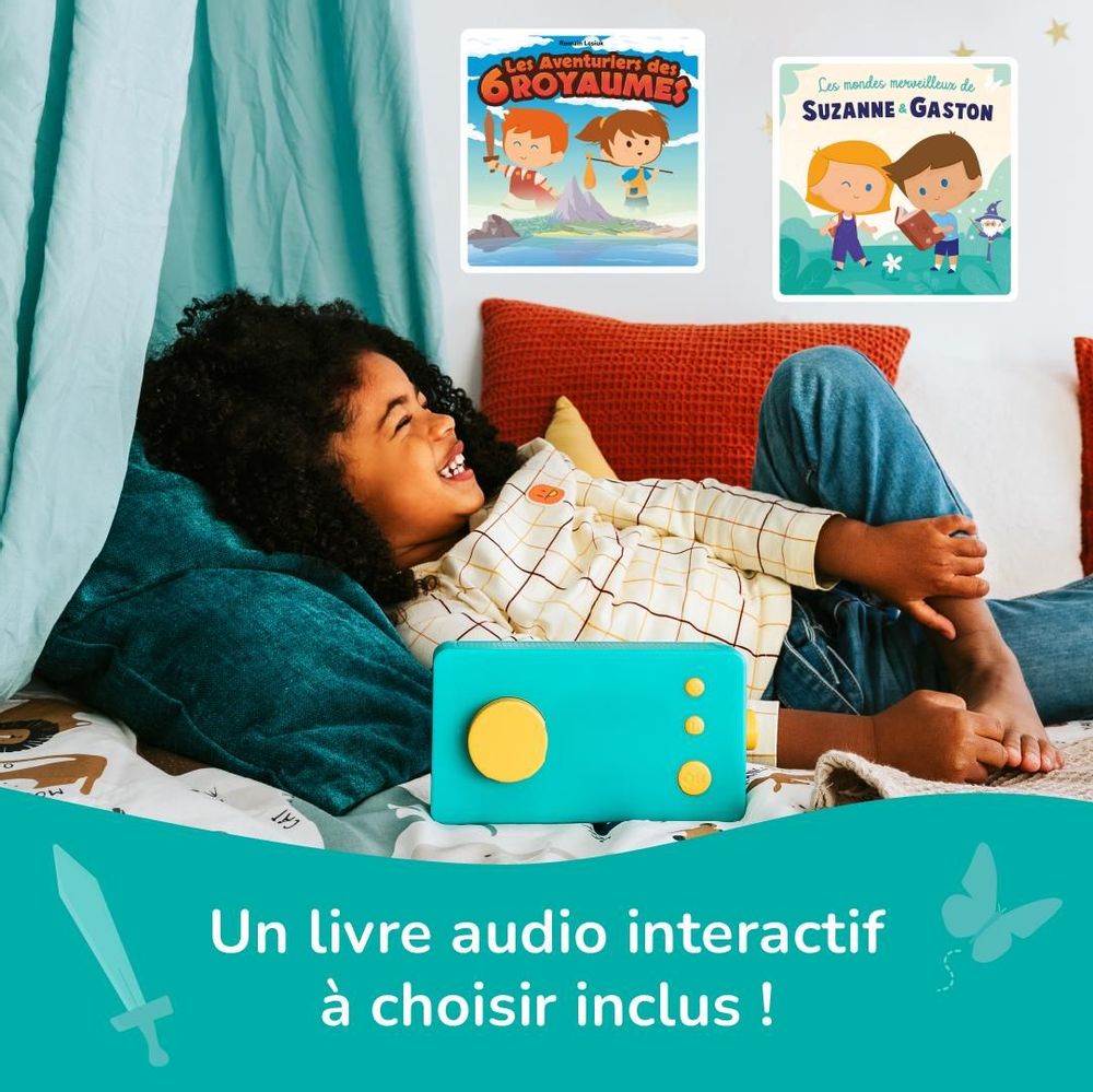 Toys - Lunii - Ma Fabrique à Histoires - Conteuse interactive dès 3 ans - LUNII