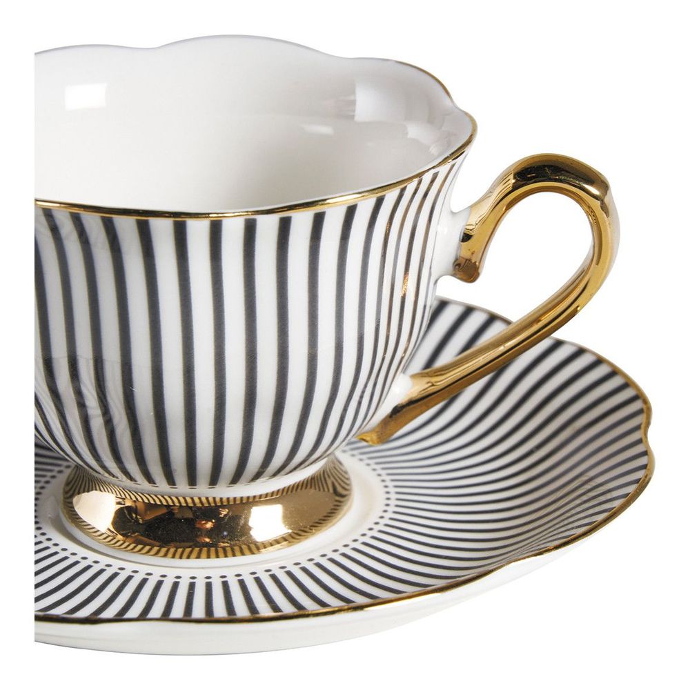 Formal plates - Madame de Récamier coffee cup - Dark gray - MATHILDE M.