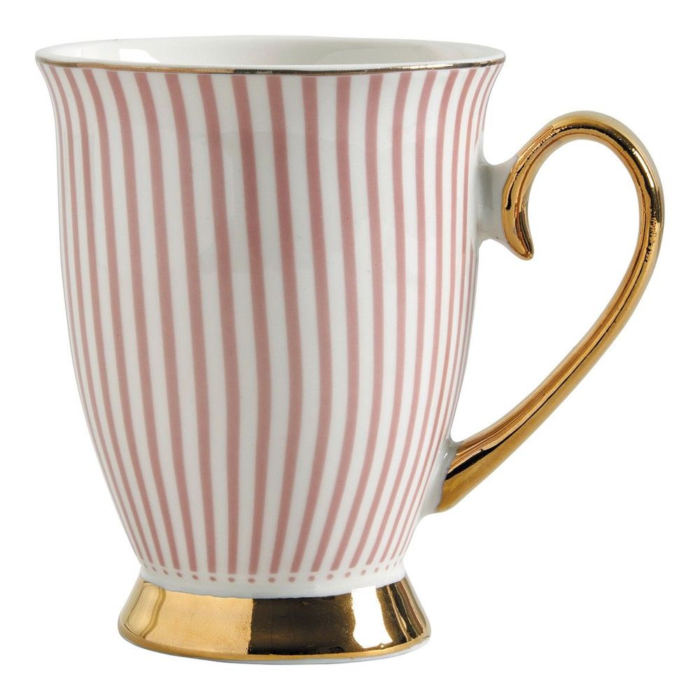 Assiettes de réception - Coffret de 2 Mugs Madame de Récamier - Rose - MATHILDE M.