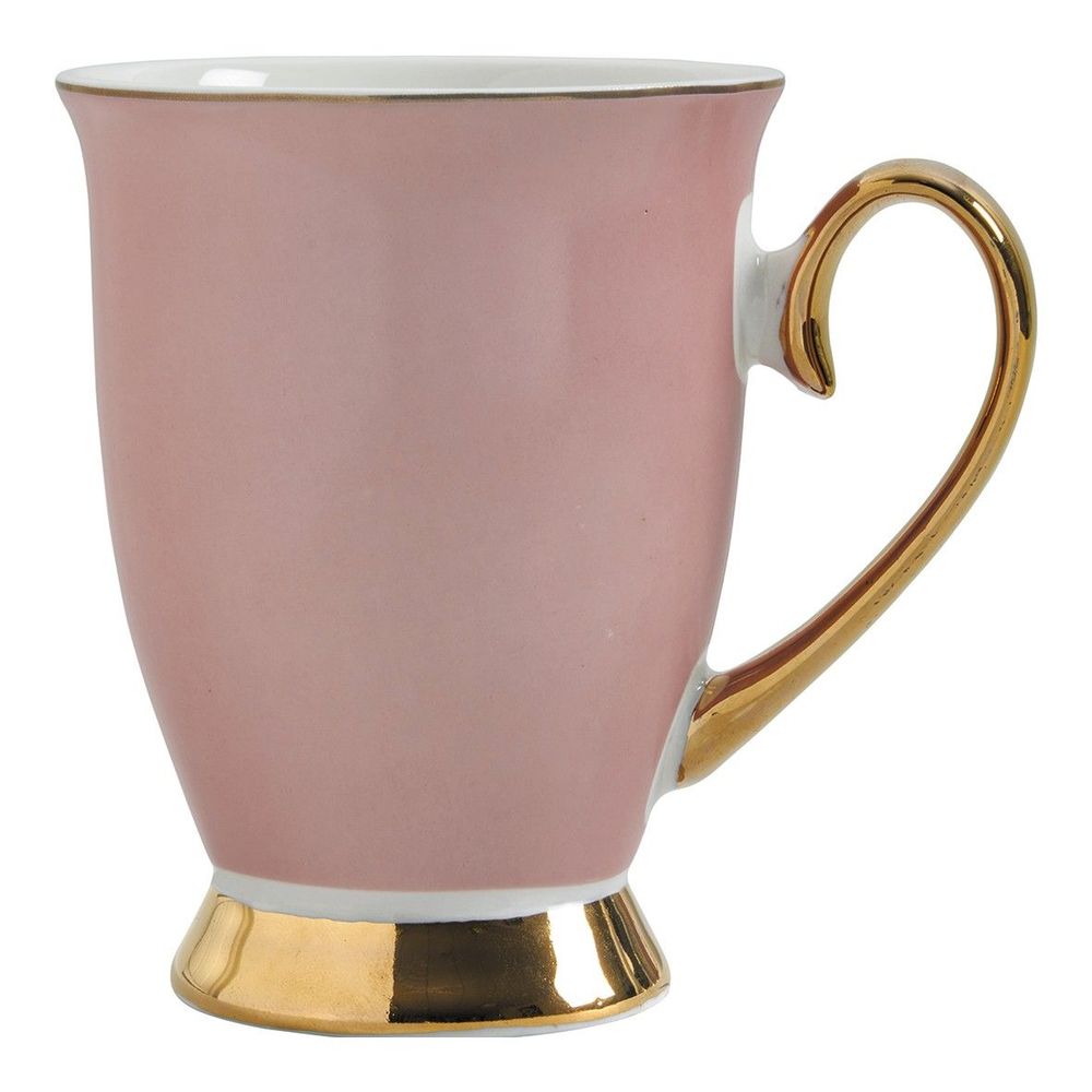 Assiettes de réception - Coffret de 2 Mugs Madame de Récamier - Rose - MATHILDE M.