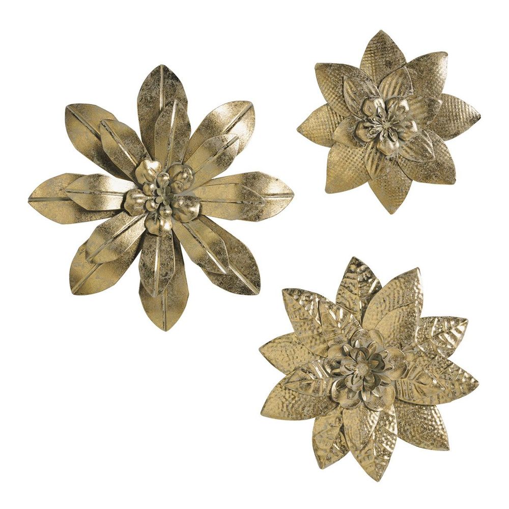 Other wall decoration - Set of 3 Flowers - MATHILDE M.