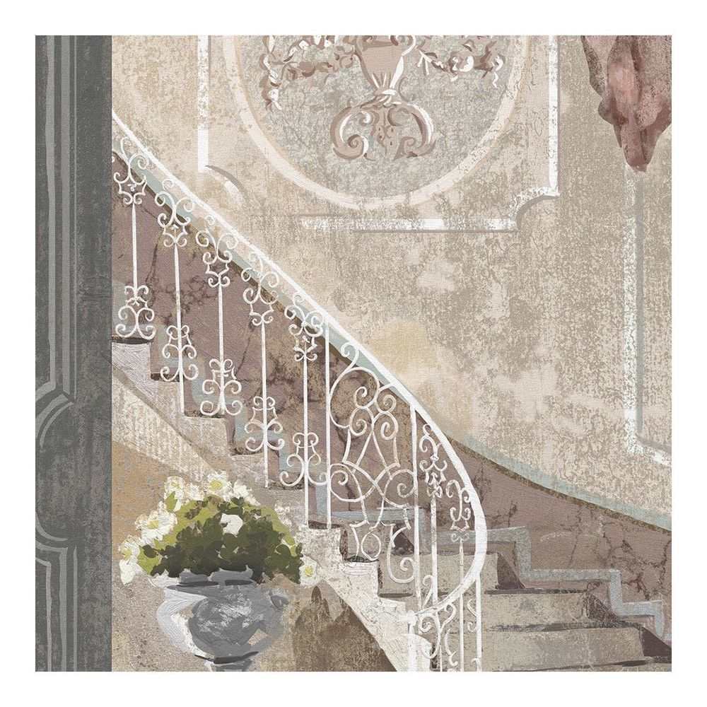 Paintings - Trompe-l'oeil canvas - Marches du Palais - MATHILDE M.