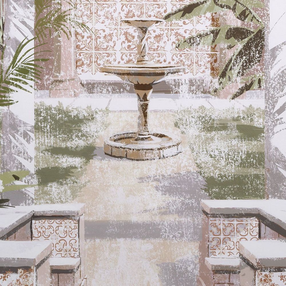 Tableaux - Toile trompe-l'?il - Escale à Sintra - MATHILDE M.