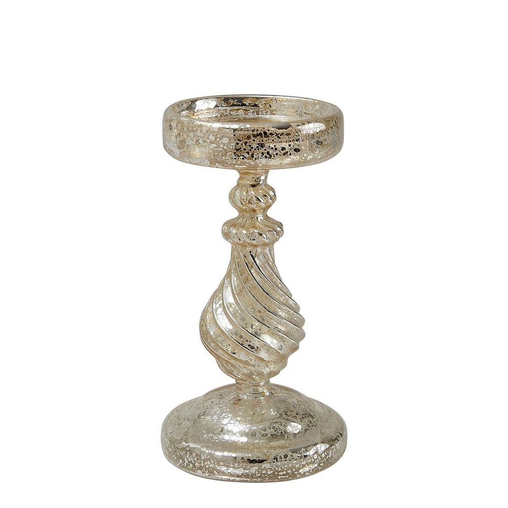 Bougeoirs et photophores - Bougeoir torsadé lumineux - Petit modèle - MATHILDE M.