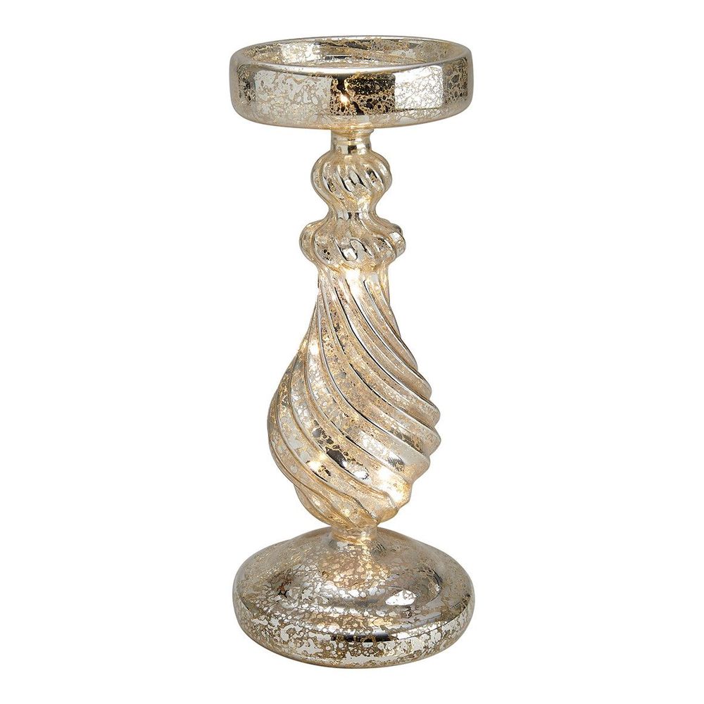 Bougeoirs et photophores - Bougeoir torsadé lumineux - Grand modèle - MATHILDE M.