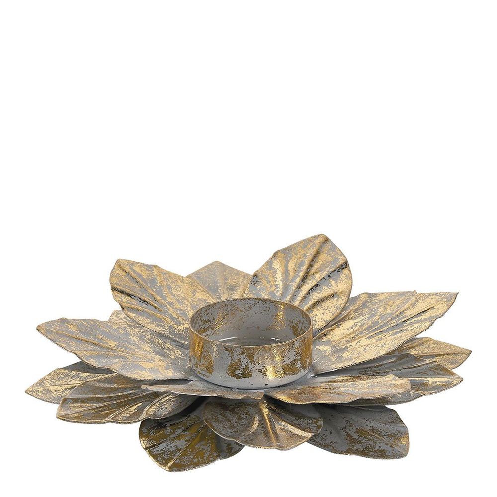 Bougeoirs et photophores - Set de 3 bougeoirs Fleurs - MATHILDE M.