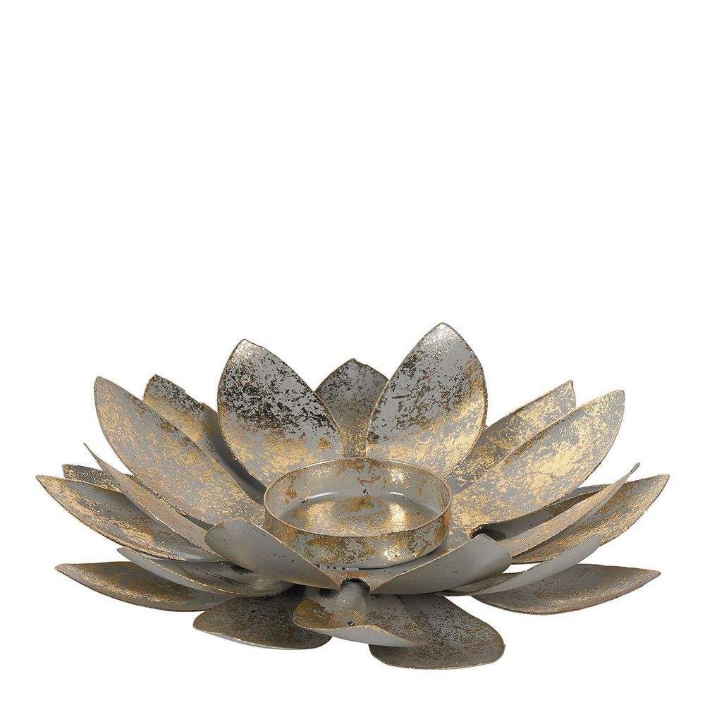 Bougeoirs et photophores - Set de 3 bougeoirs Fleurs - MATHILDE M.