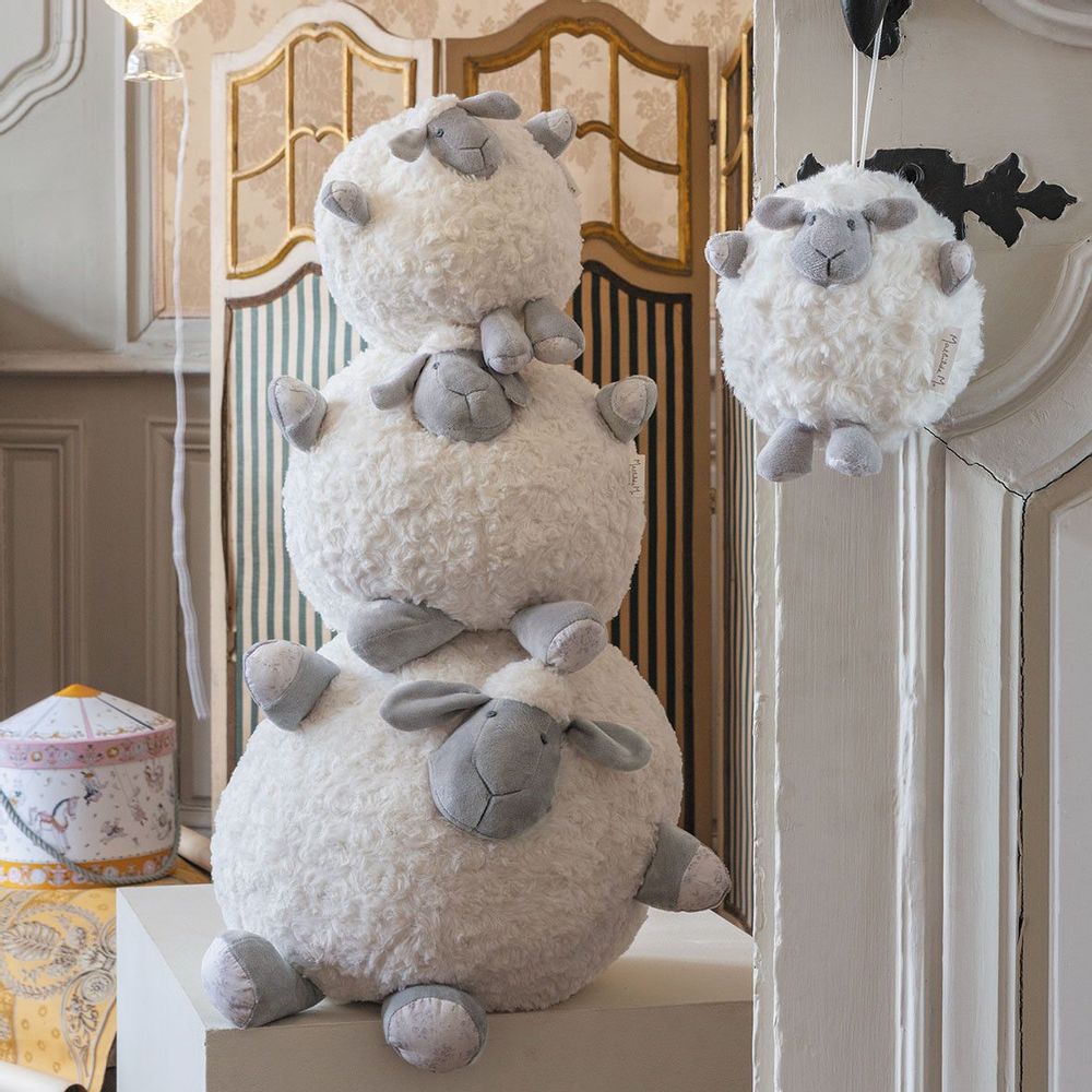 Peluches - Peluche Mouton Câlin - Mini modèle - MATHILDE M.