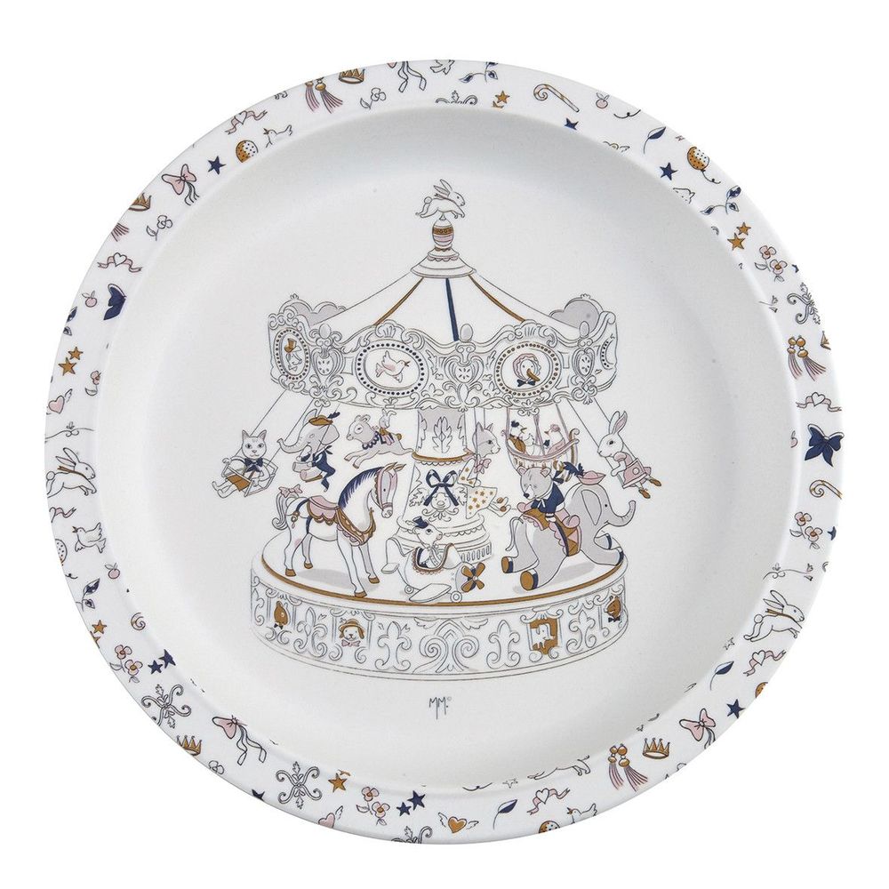 Repas pour enfant - Mon premier coffret repas en bambou Petit Carrousel - MATHILDE M.