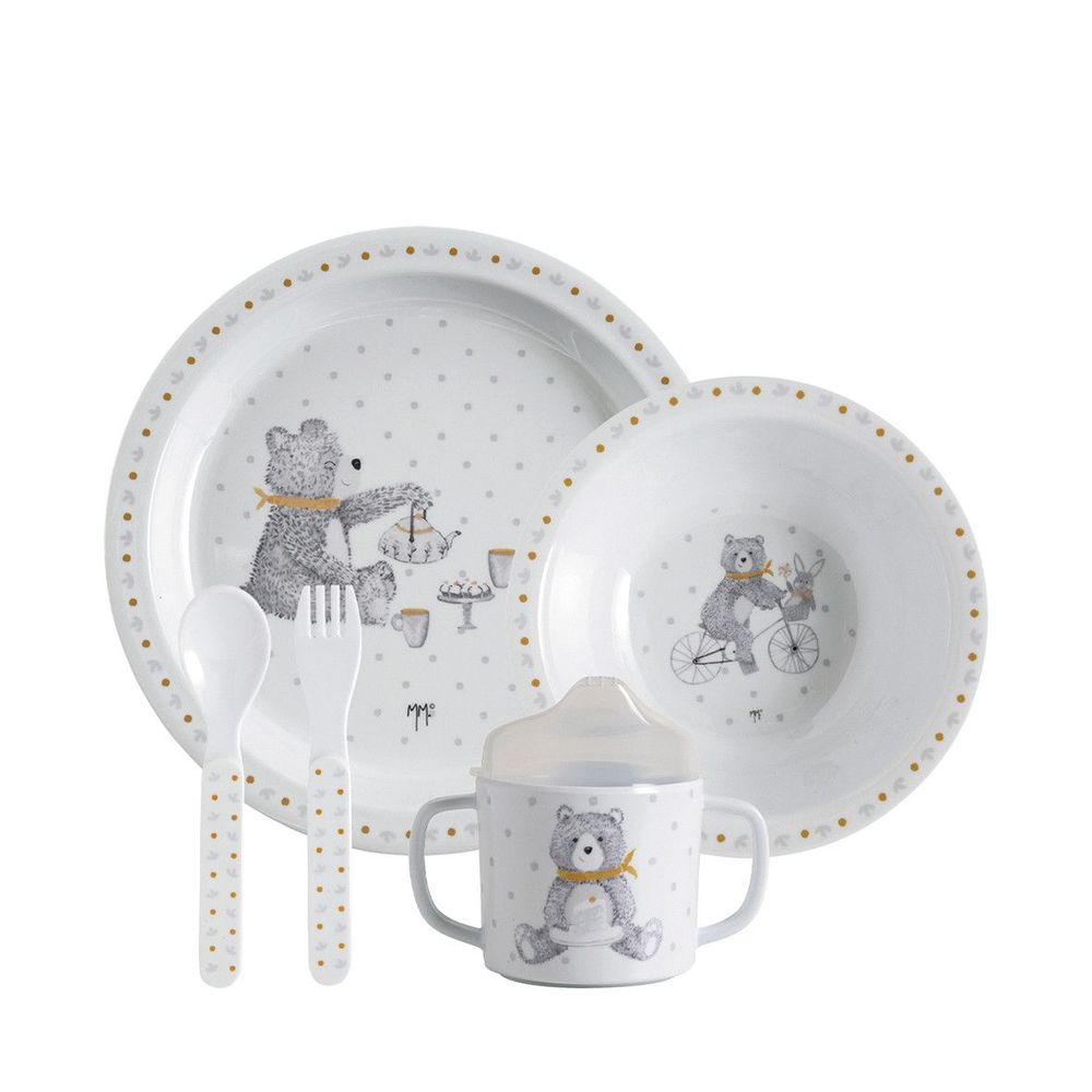 Children's mealtime - My first meal box Les Malices de Léon et Arthur - MATHILDE M.