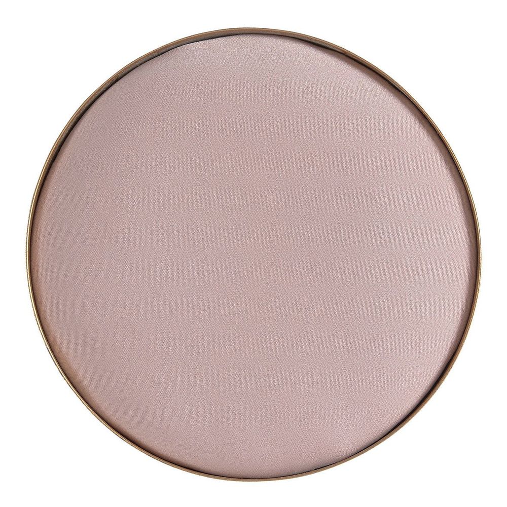 Plats et saladiers - Plateau rond tapissier pour décor parfumé - Rose - MATHILDE M.