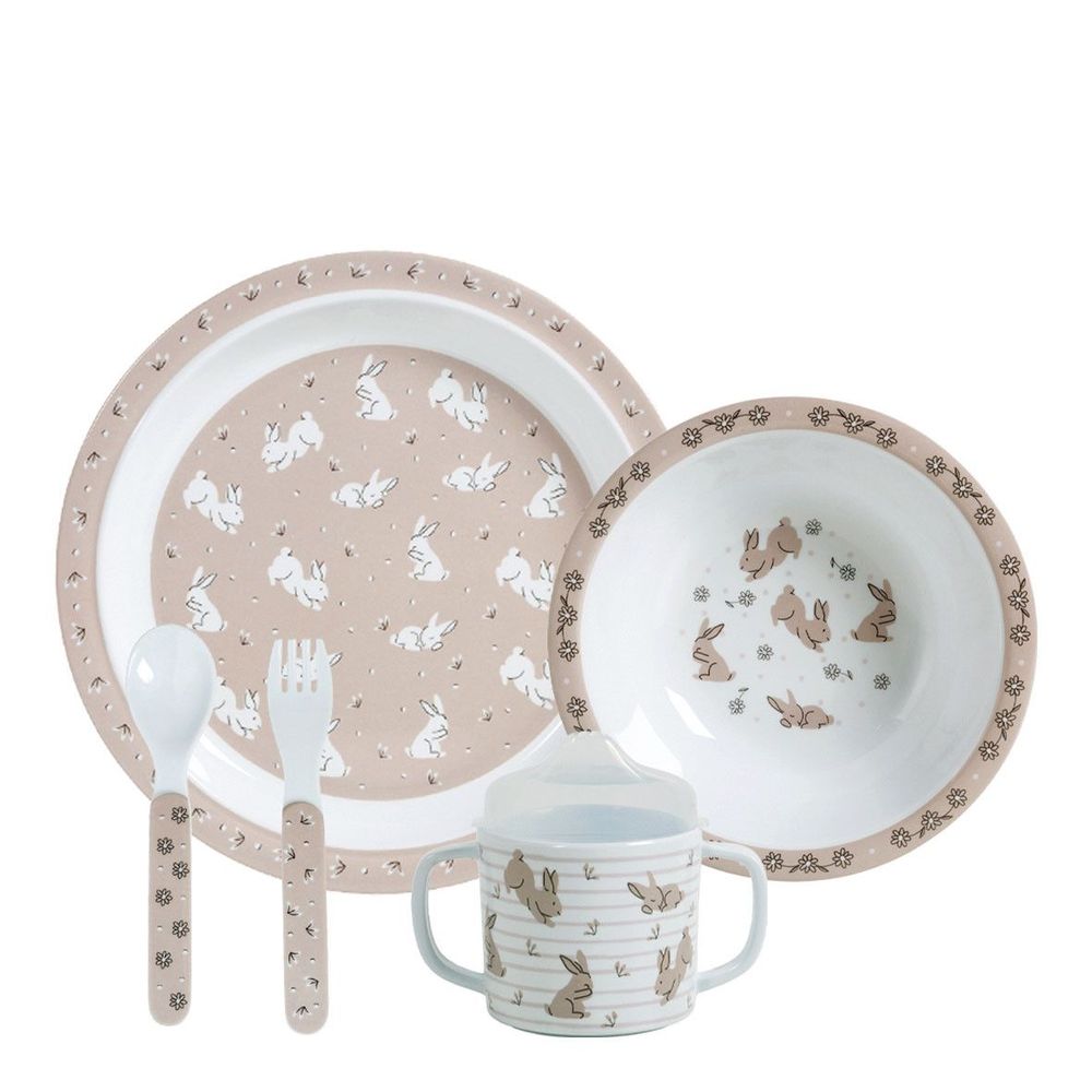 Repas pour enfant - Mon premier coffret repas La Ronde des Petits Lapins - MATHILDE M.