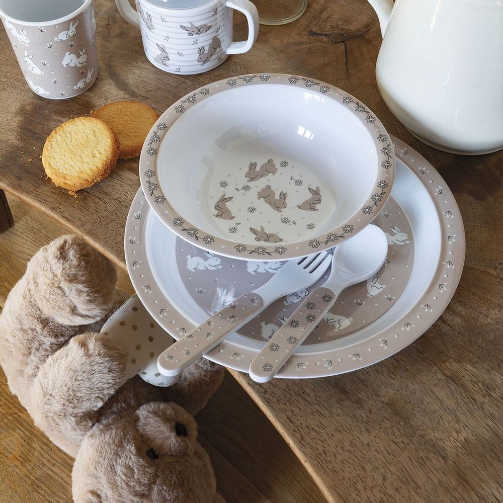 Repas pour enfant - Mon premier coffret repas La Ronde des Petits Lapins - MATHILDE M.