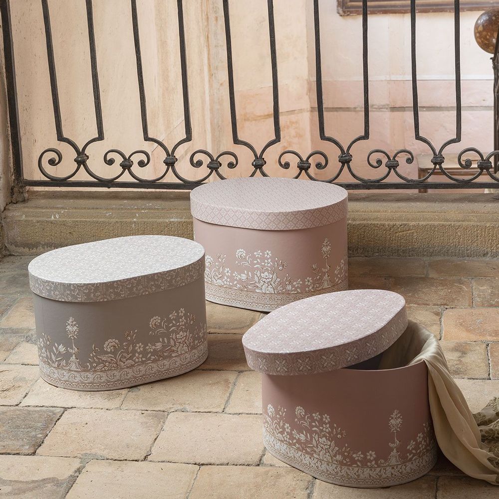 Coffrets et boîtes - Set de 3 boîtes de rangement Escale à Sintra - MATHILDE M.