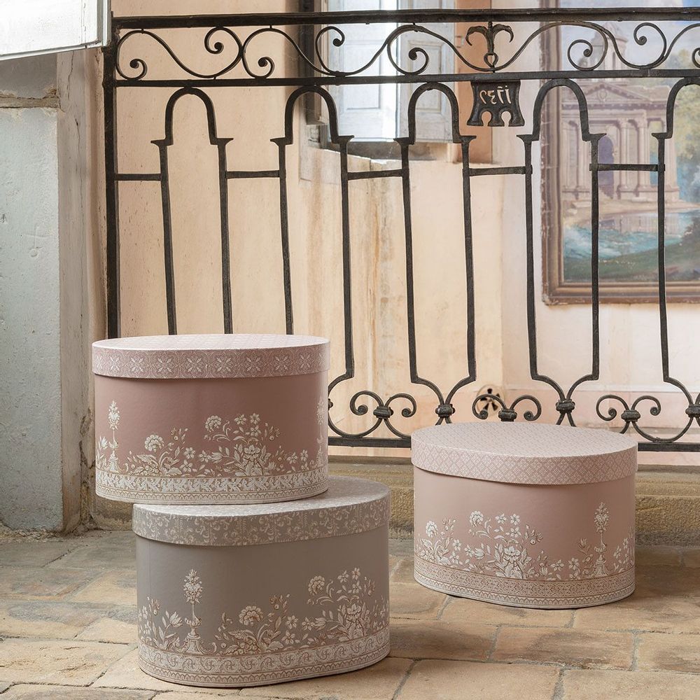 Coffrets et boîtes - Set de 3 boîtes de rangement Escale à Sintra - MATHILDE M.