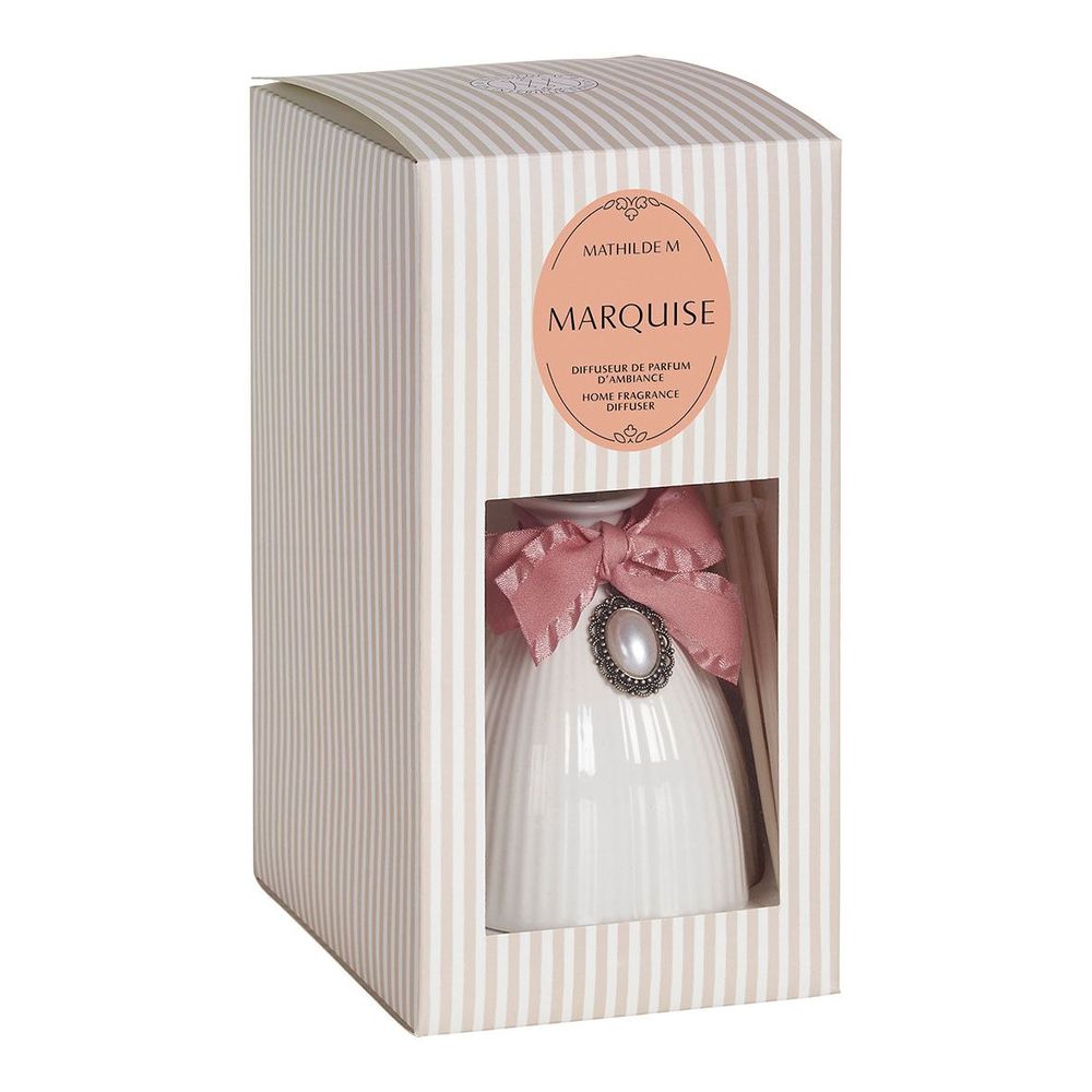 Scent diffusers - White Marie-Antoinette room fragrance diffuser 200 ml - Marquise - MATHILDE M.