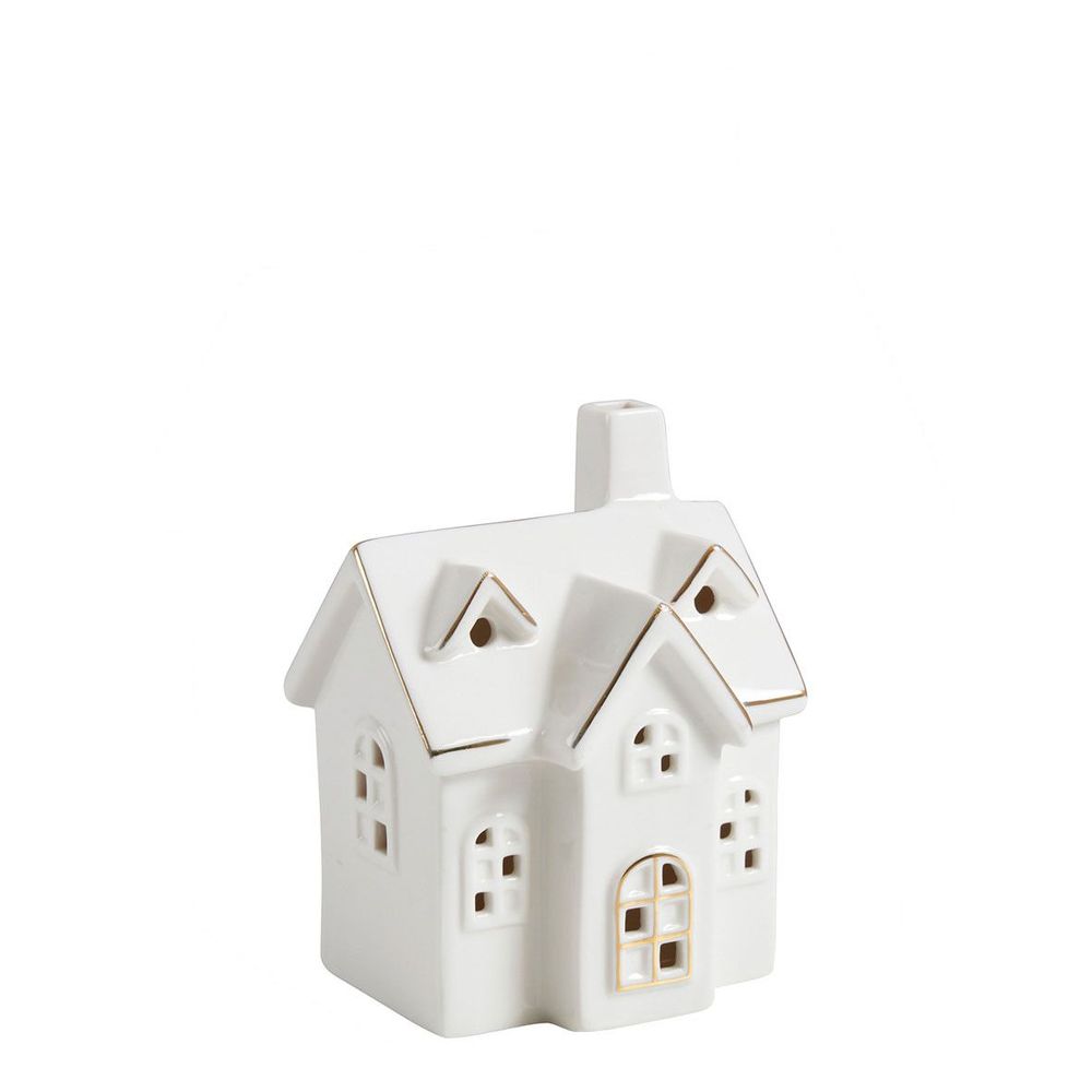 Decorative objects - Decorative LED ceramic house - Small model - MATHILDE M.