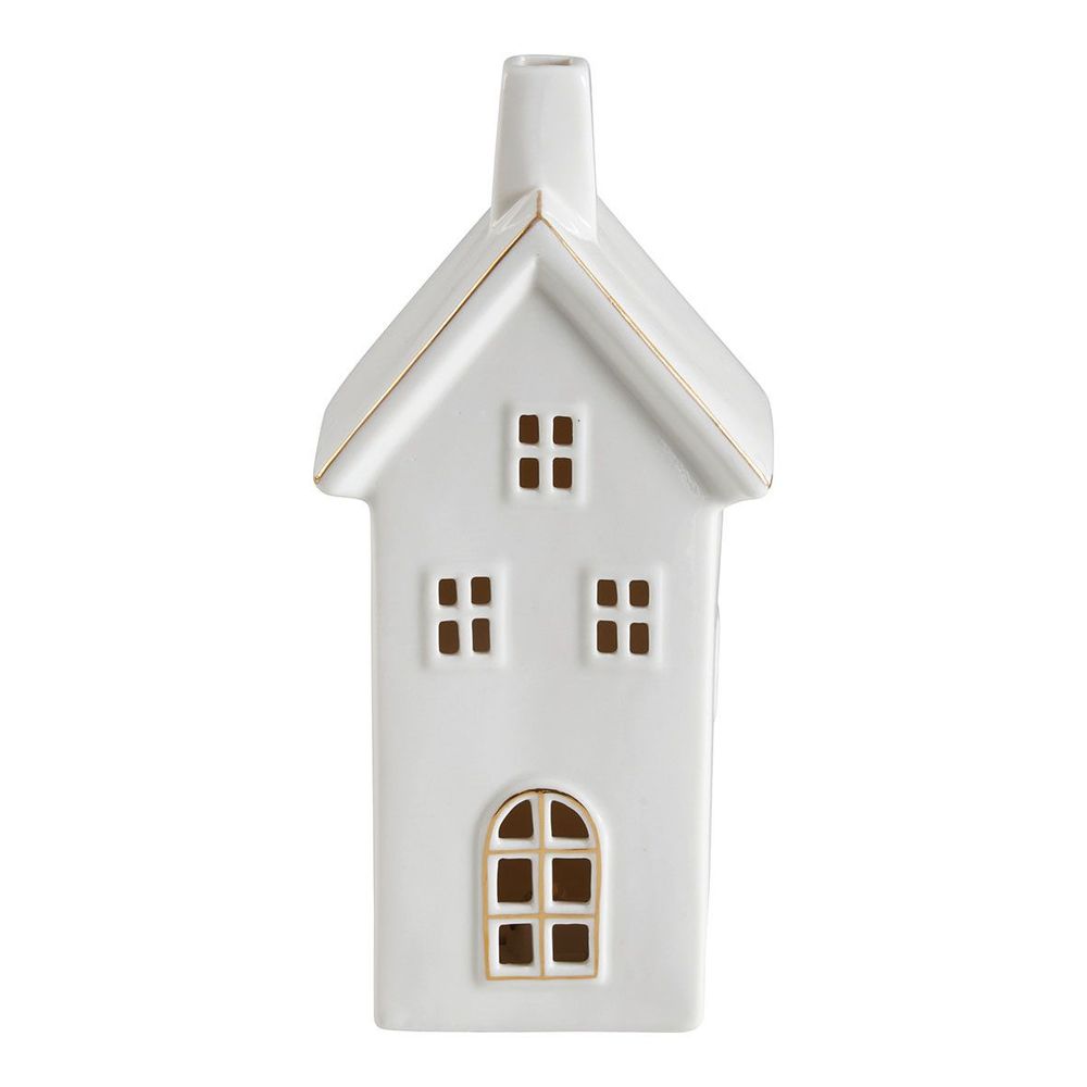 Decorative objects - Decorative LED ceramic house - Large model - MATHILDE M.