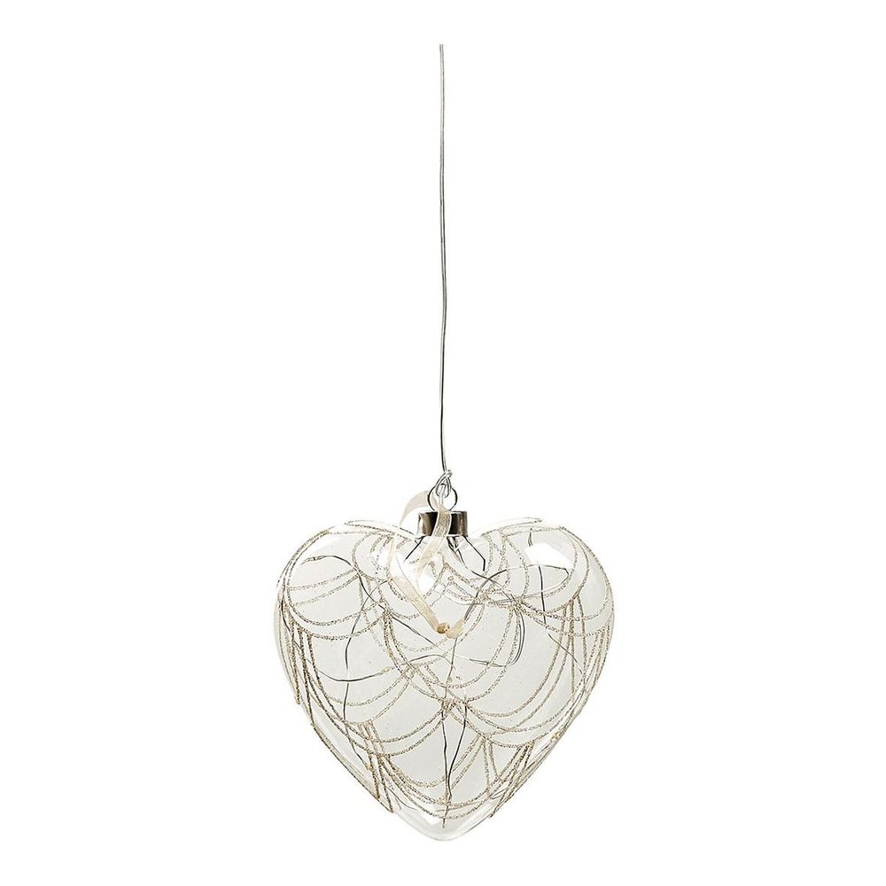 Objets de décoration - C?ur lumineux Broderie - MATHILDE M.