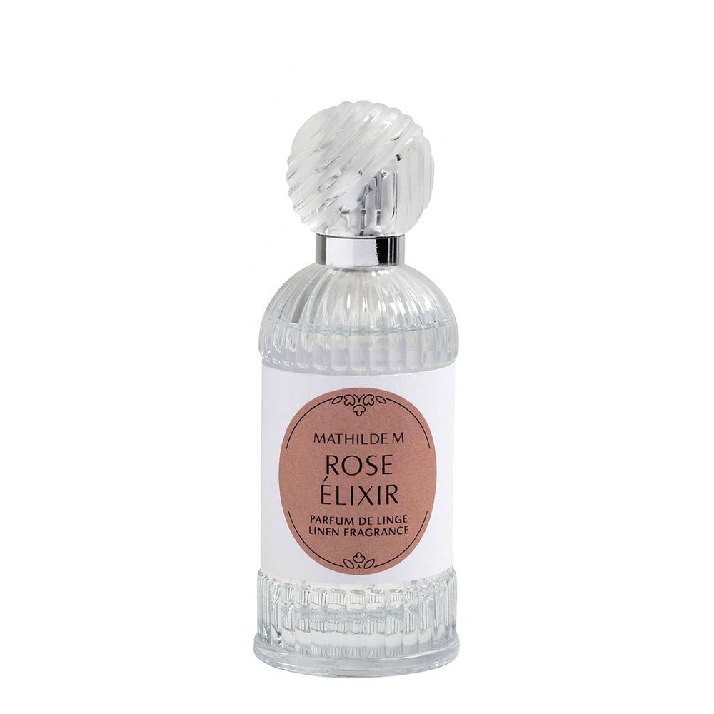 Parfums d'intérieur - Parfum de linge Les Intemporelles 75 ml - Rose Élixir - MATHILDE M.