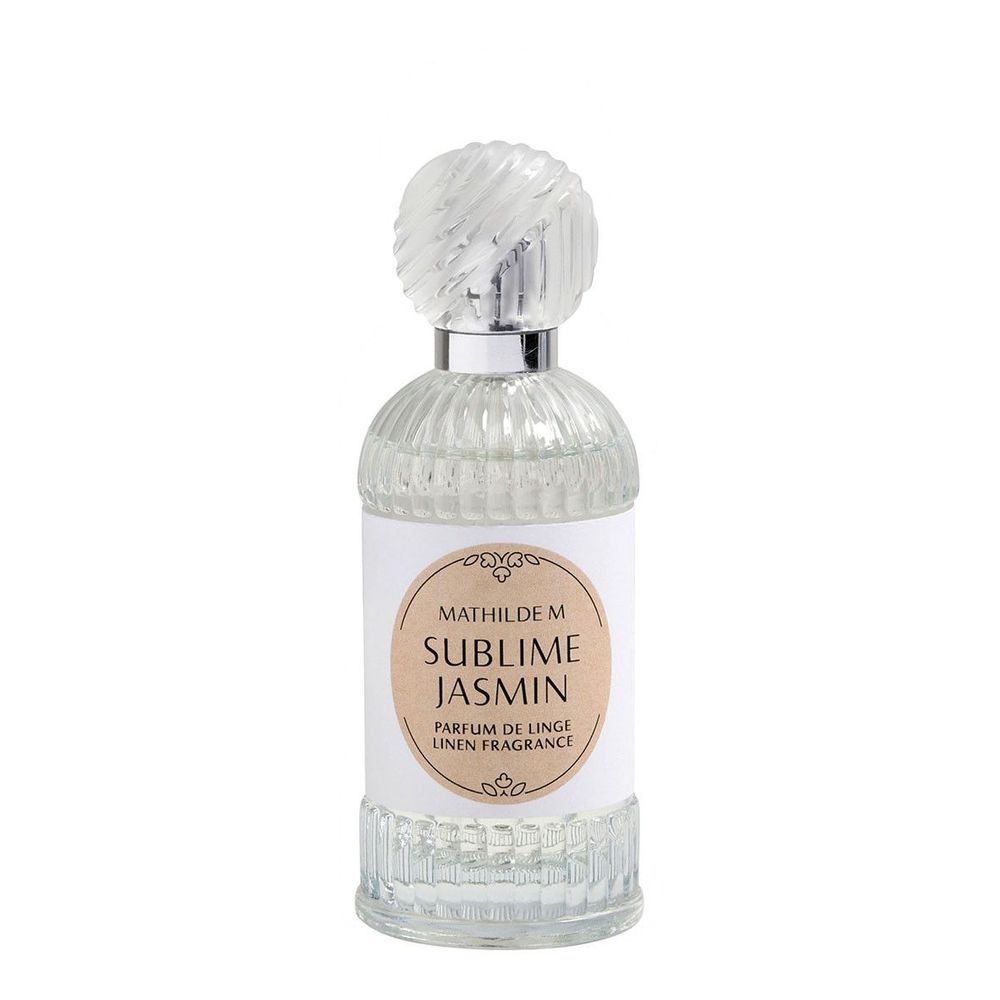 Parfums d'intérieur - Parfum de linge Les Intemporelles 75 ml - Sublime Jasmin - MATHILDE M.