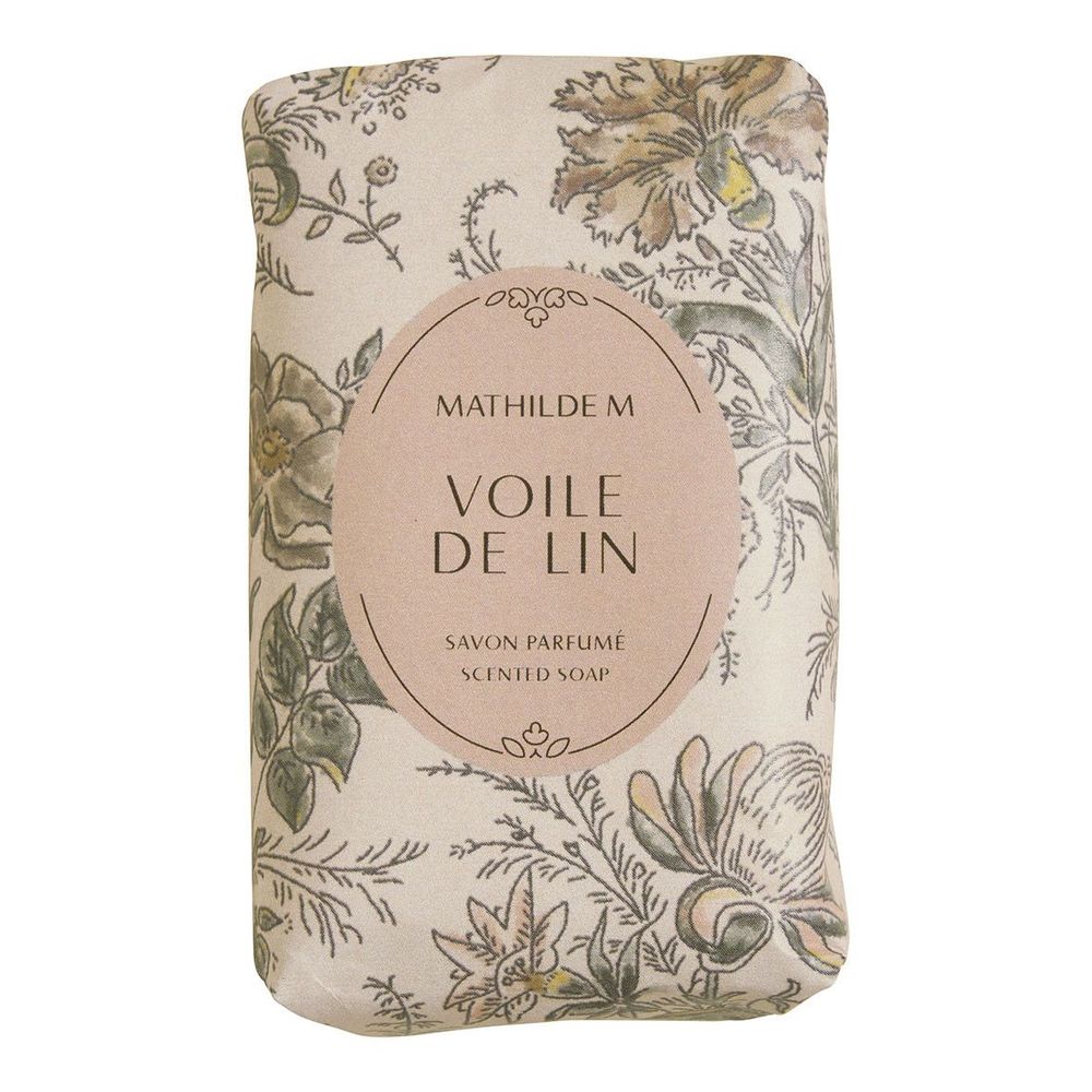 Savons - Savon parfumé Cachemire Exquis - Voile de Lin - MATHILDE M.