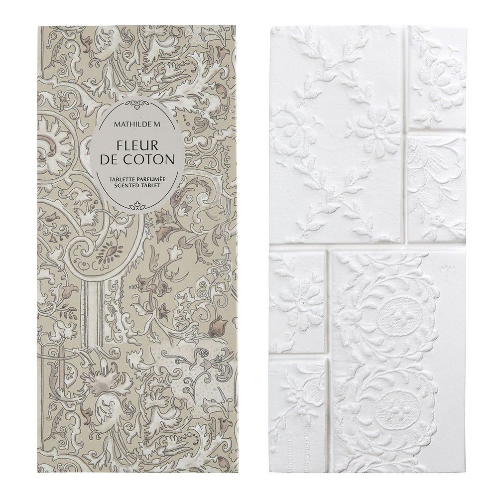 Scents - Secret d'Armoire scented tablet - Cotton Flower - MATHILDE M.