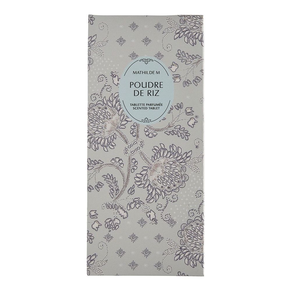 Senteurs - Tablette parfumée Secret d'Armoire - Poudre de Riz - MATHILDE M.