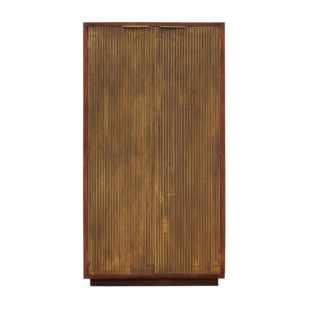 Wardrobe - Cabinet with shelves 2 doors Saïgon - CHEHOMA